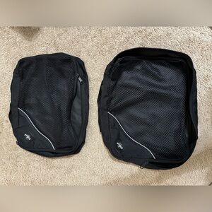 Black Travel Organizer Set